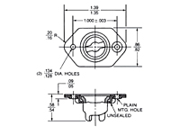 Camloc Receptacle For 4002 Series (244-16)