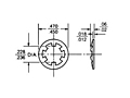 Camloc Retaining Rings for 2600/2700 Series Studs (2600-LW)